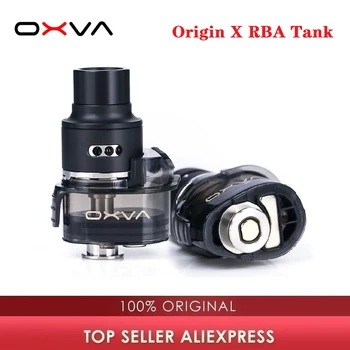 

Original New OXVA Origin X RBA Tank W/ 3ml Capacity Fit OXVA Origin X RBA Tank & Postless Deck For Dual Coil Building E-cig Tank