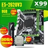 X99 DDR4 2 DIMM D4 Motherboard Set with Xeon E5 2620 V3 LGA2011-3 CPU 1pcs * 8GB = 8GB PC4 RAM 2666MHz DDR4 Memory RAM REG ECC ► Photo 2/6