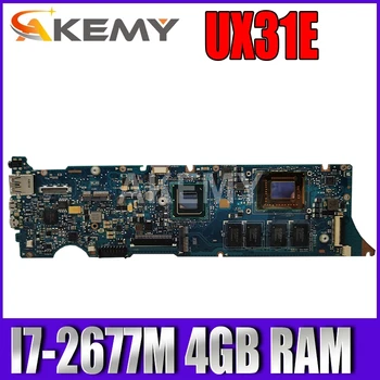 

Akemy UX31E mainboard For ASUS ZenBook UX31E motherboard ux31e Laptop motherboard Integrated Test work 100% DDR3 I7-2677M 4GB