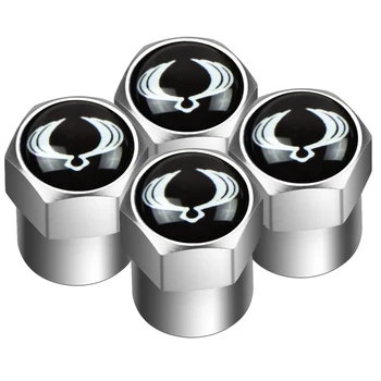 

4pcs/set auto Metal Wheel Tire Valve Caps Stem case for Ssangyong kyron rexton korando actyon car accessories