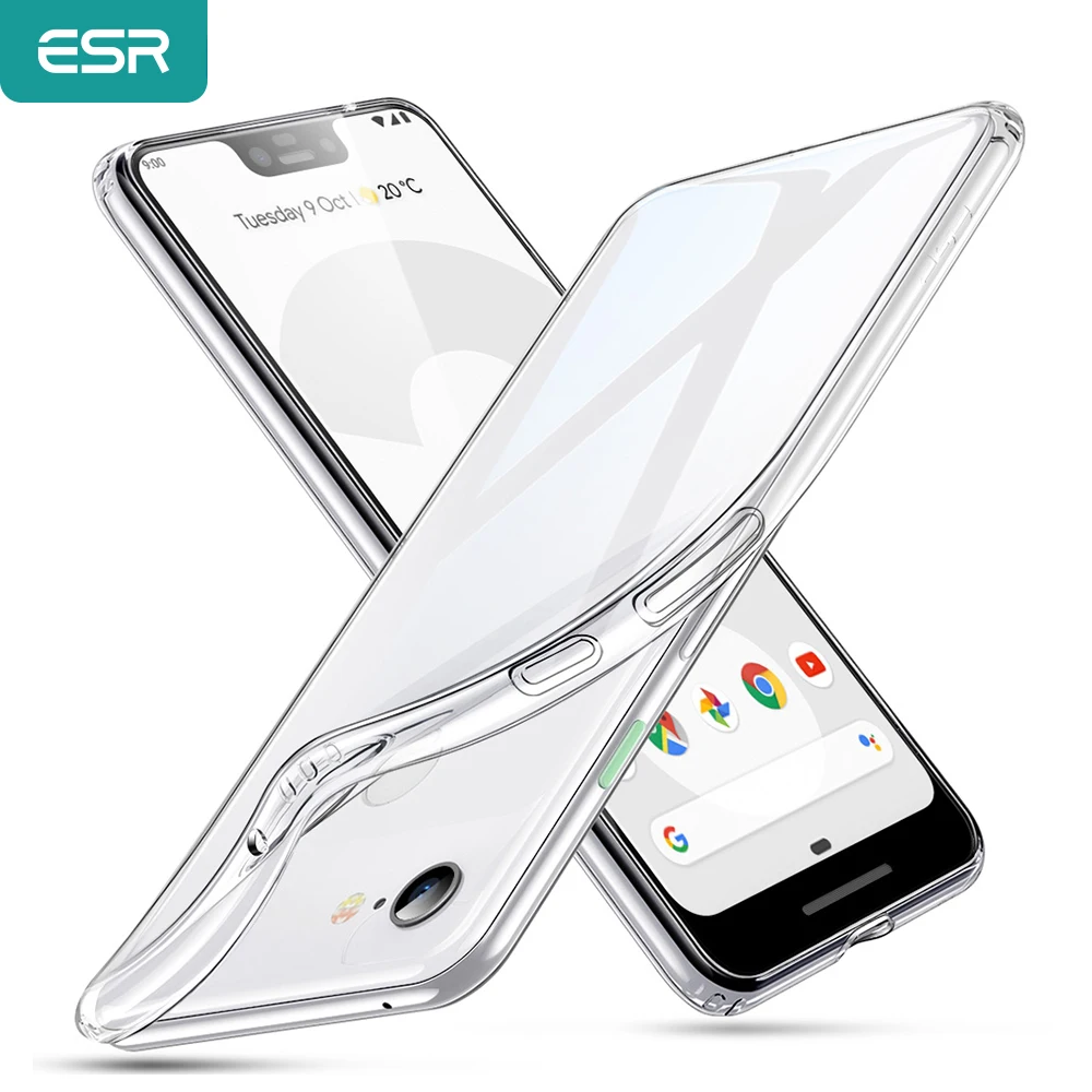 Чехол ESR для Google Pixel 3 роскошный тонкий прозрачный мягкий чехол из ТПУ