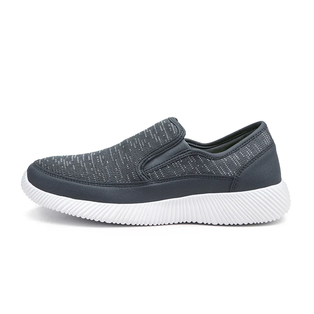 KANCOLLE Fashion Men Outdoor One-Legged Lazy Breathable Shoes Comfortable Soft Sneakers Athletic Tourist Shoes Leisure Shoes1217