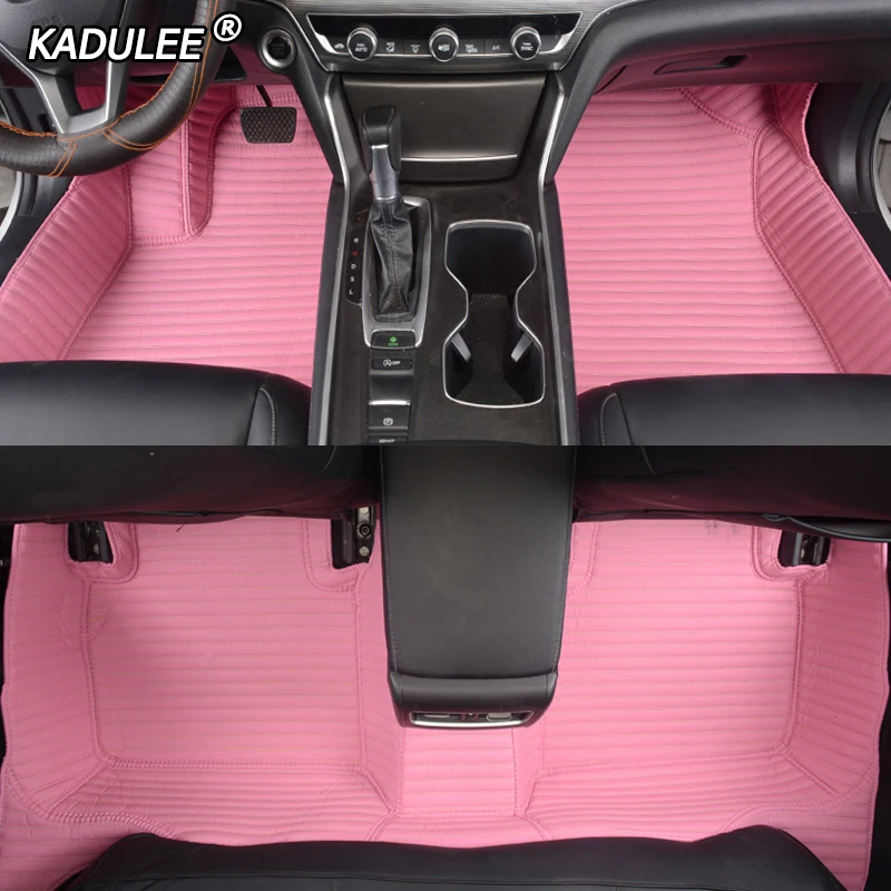 Car Floor Mats For Citroen c5 c2 c3 c6 c4 drain C-Quatre/Triomphe Elysee Picasso car accessories car styling Custom foot mats