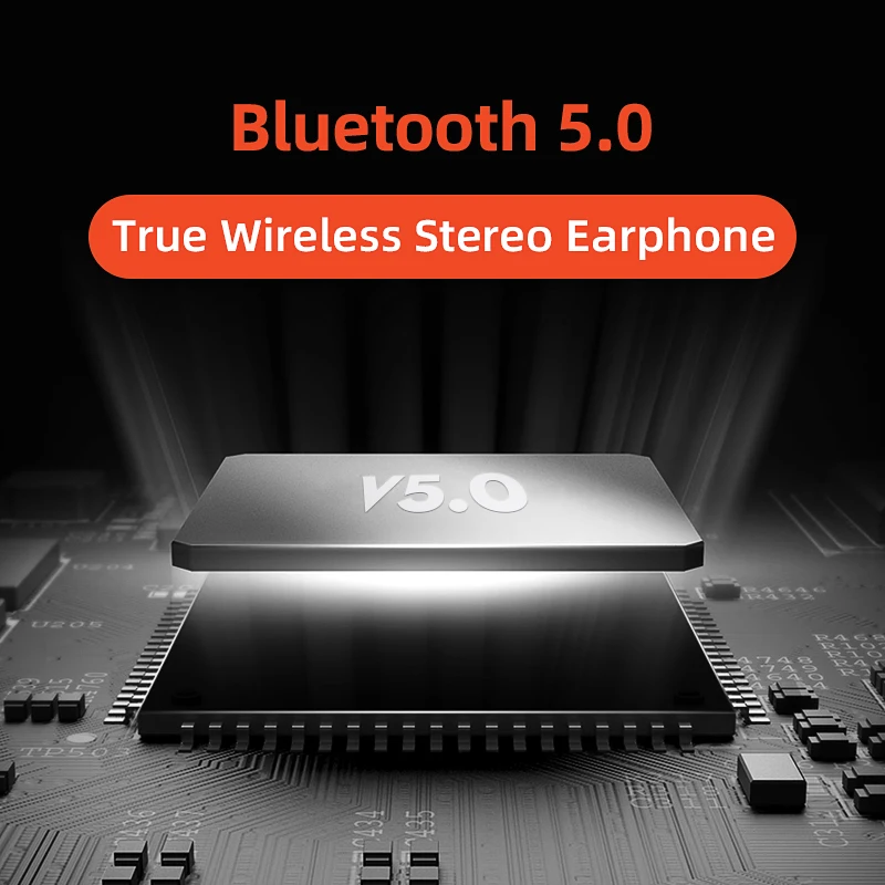 Xiaomi T3 Bluetooth 5,0 Беспроводные Наушники Hi-Fi DSP с шумоподавлением смарт-сенсорные двусторонние наушники для звонков с зарядным устройством