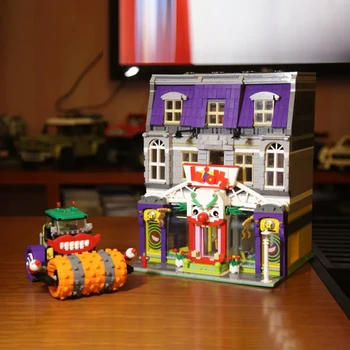 

3329 PCS Joker Park city Street view Building Block Bricks education toys UG-10181