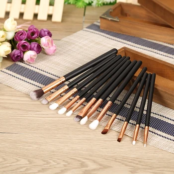 

12 Pcs Makeup Brushes Set Professional Powder Eyeshadow Eyeliner Makeup Tools Lip Cosmetic High New Brush Foundation Qualit P2Q3