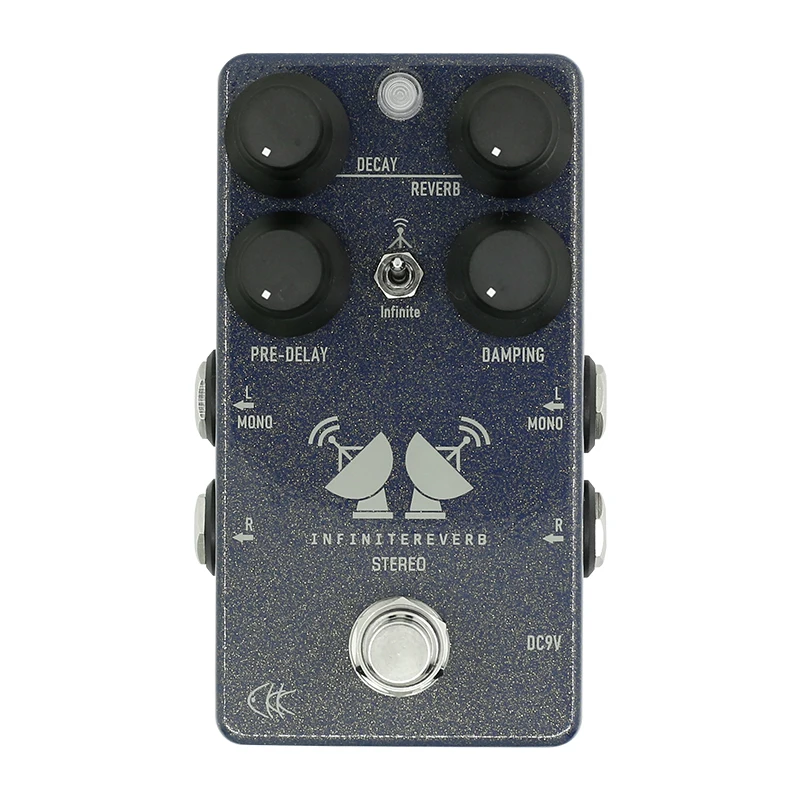 Педаль для создания гитарных эффектов CKK Infinite Reverb Stereo|Детали и аксессуары гитар| |
