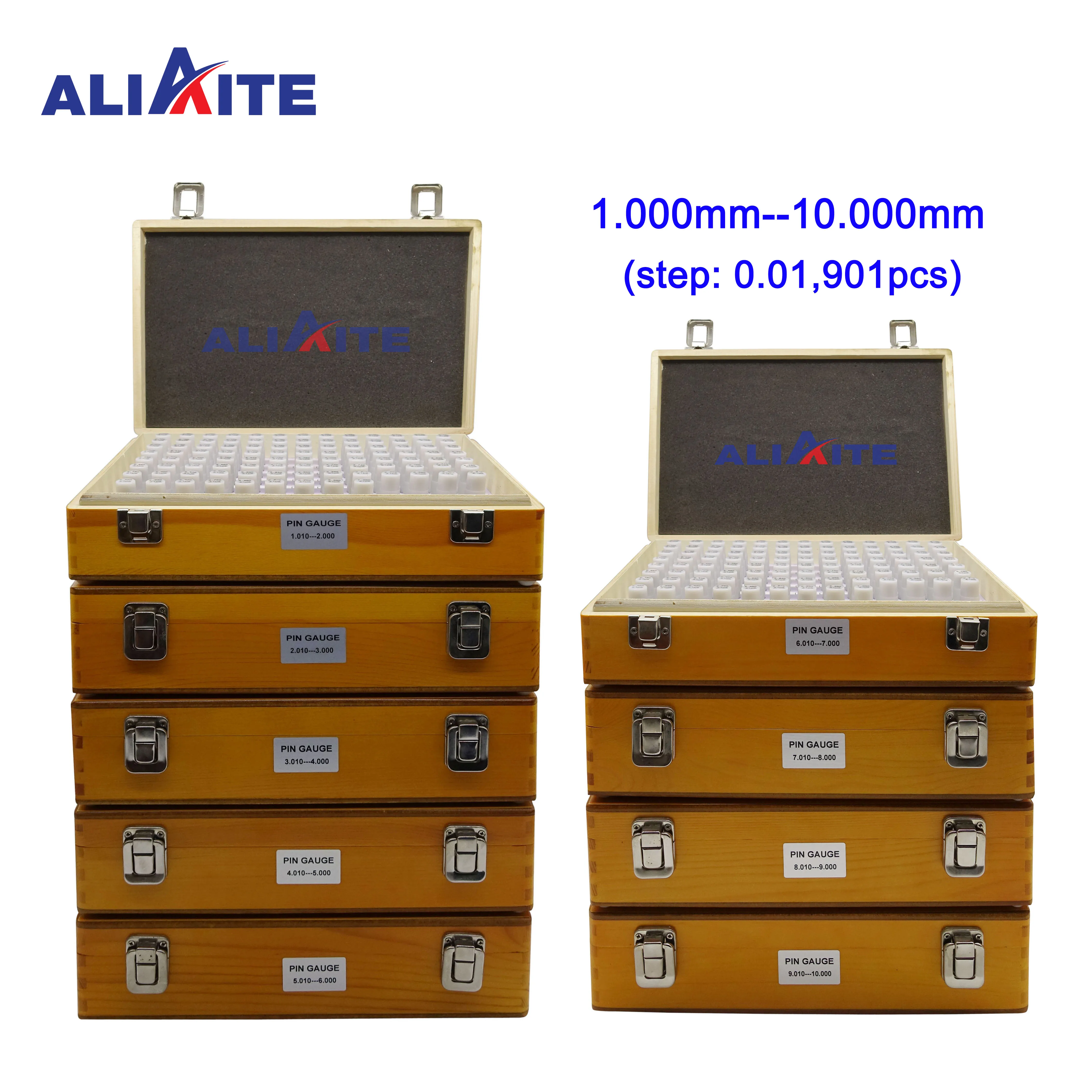 Набор калибровочных штырьков aliaite 1 000 10 (шаг: 0 01 901 шт.)|Шаблоны| |
