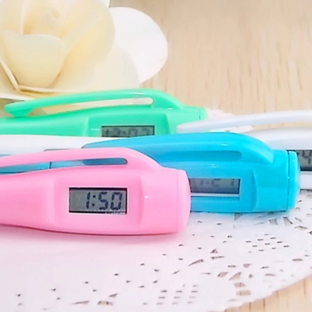 Office Digital Watch Ballpoint Pen Electronic Clock Pen Student Civil Servants Private Test Ball Point Pen Office School