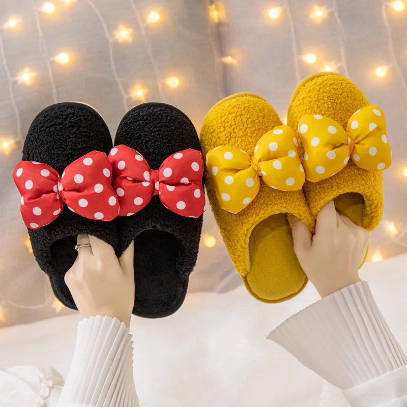 Мини тапочки из хлопка Melissa зимняя обувь для родителей и детей обувь для девочек с Микки-Маусом домашняя обувь для мужчин и женщин теплые плюшевые тапочки для мальчиков