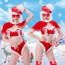 Сексуальные костюмы для джазовых танцев, женская одежда для диджея, одежда для рейва, для ночного клуба, рождественское представление, одежда для ГОГО, Одежда для танцев на шесте DC3067