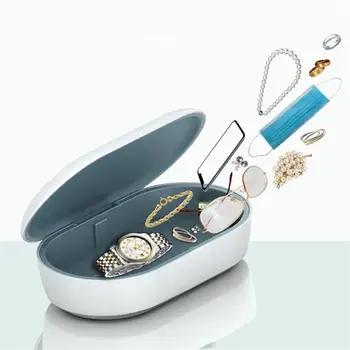 

Portable Double Antibacteria UV Disinfection Box Ultraviolet Disinfector for Phone Sterilizer Cleaner Personal Care Tools