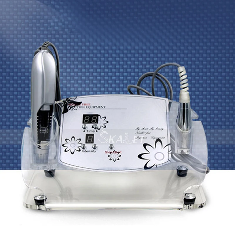 

Hot Sales No Needle Facial Mesotherapy Therapy Tighten Wrinkle Removal Skin Care Whitening Beauty Machine