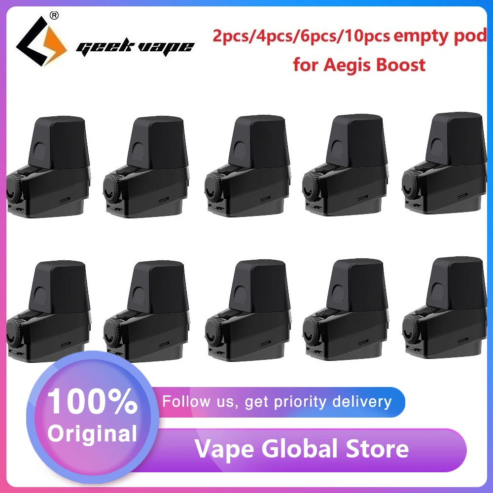Электронные сигареты Geekvape Aegis Boost 2 шт. 10 емкость 3 7 мл для Kit Pod system | Электроника