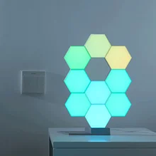 

Lifesmart Cololight Pro Smart Geometry Assembling DIY Lamp WiFi Work with Google Assistant Alexa Cololight APP Smart - 9Set