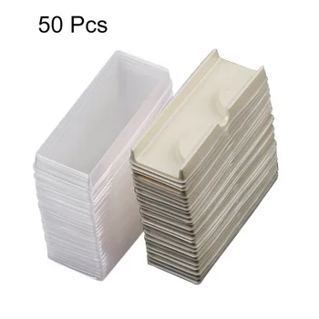 

50 sets no box Eyelashes 3D Mink Lashes Handmade Lashes mink lashes False Eyelashes Case Empty Storage Box Container hot
