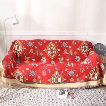 

Geometry Recliner Couch Blanket Sofa Decor Cobertor Airplane Sleeping Travel Blankets Slipcover Home