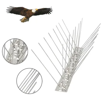 

Plastic Repeller Bird and Pigeon Spikes Deterrent Anti Bird Stainless Steel Spike Fence Bird Scarer Repeller for Pigeon
