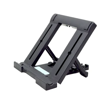 

Universal Folding Protable Mini Adjustable Tablet Holder Bracket Portable Tablet Holder for Tablet Laptop (Black)