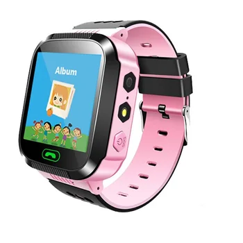 

Children Smart Watch Q02 Camera Lighting Touch Screen SOS Call LBS Tracking Location Finder Kids Baby Smart Watch For Android