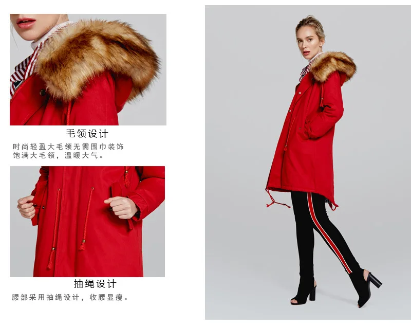 Зимнее пальто для беременных с капюшоном из овечьей шерсти и кашемира, длинное женское хлопковое пальто, пуховая куртка для беременных женщин