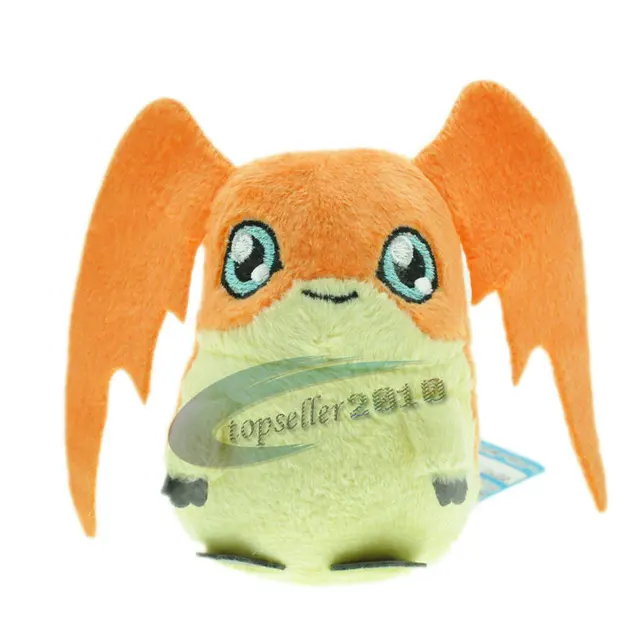 Anime Digimon Adventure Tailmon Tentomon Agumon Piyomon Patamon Gomamon Cute plush doll pendant Kawaii gift toy 6