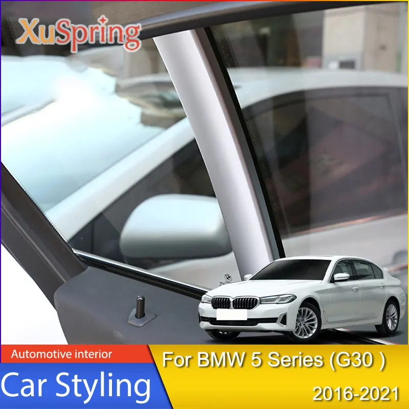 

Car Window C-Pillar Trim Strip 528li530li Interior For BWM 5 Series G30 2016 2017 2018 2019 2020 2021