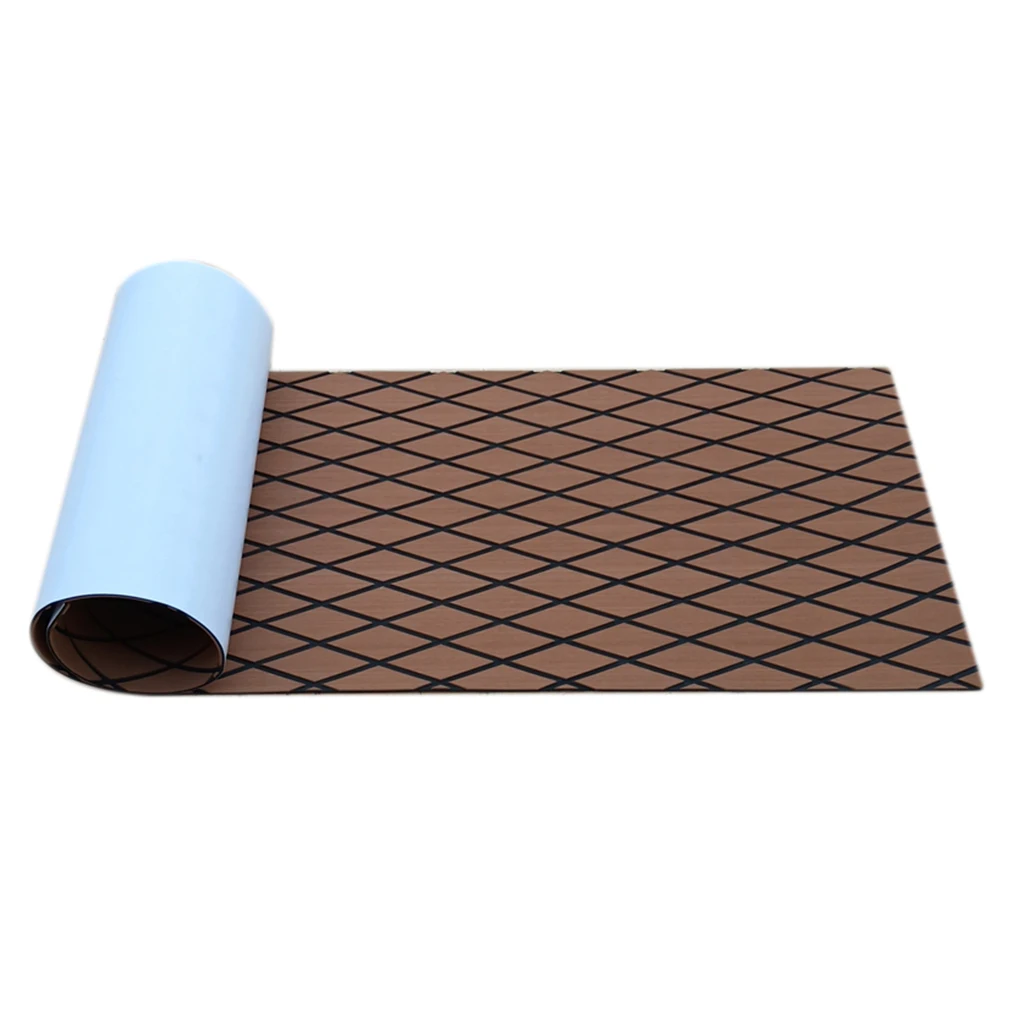 Non-Slip EVA Foam Sheet Yacht Surfboard Decking Adhesive Pad Grip Teak Decking Sheet Boat Teak Decking Pad
