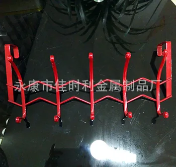 

jia shi li High Quality Color Ironwork Gate after Hook New Style Curve Bathroom Clothes Hook