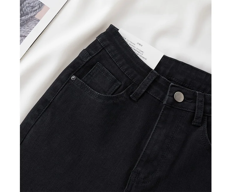 2022 Spring Skinny Jeans Woman High Waist Casual Stretch Slim Pencil Pants Female Pantalon Denim Jeans Women Trousers Plus size apple bottom jeans