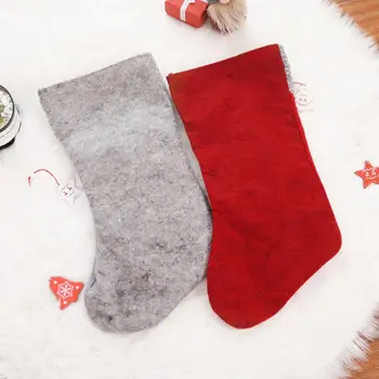 

Christmas Stockings Sock Xmas Candy Gift Bag Swedish Gnome Santa Hanging Pendant Ornament Home Decor 67JB