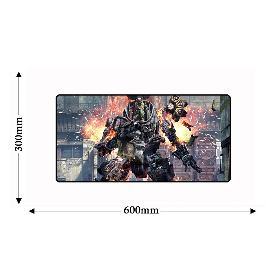 6 600*300 мм замок игровой titanfalks ноутбук стол компьютерный коврик для мыши геймерская клавиатура подушка для игр офисный планшет коврик для мыши коврик - Цвет: 6