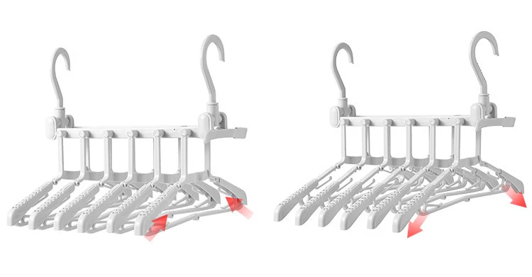 Креативные Многослойные складные вешалки, многофункциональная одежда, шляпа, штаны, экономия места, вешалка для шкафа, хранения