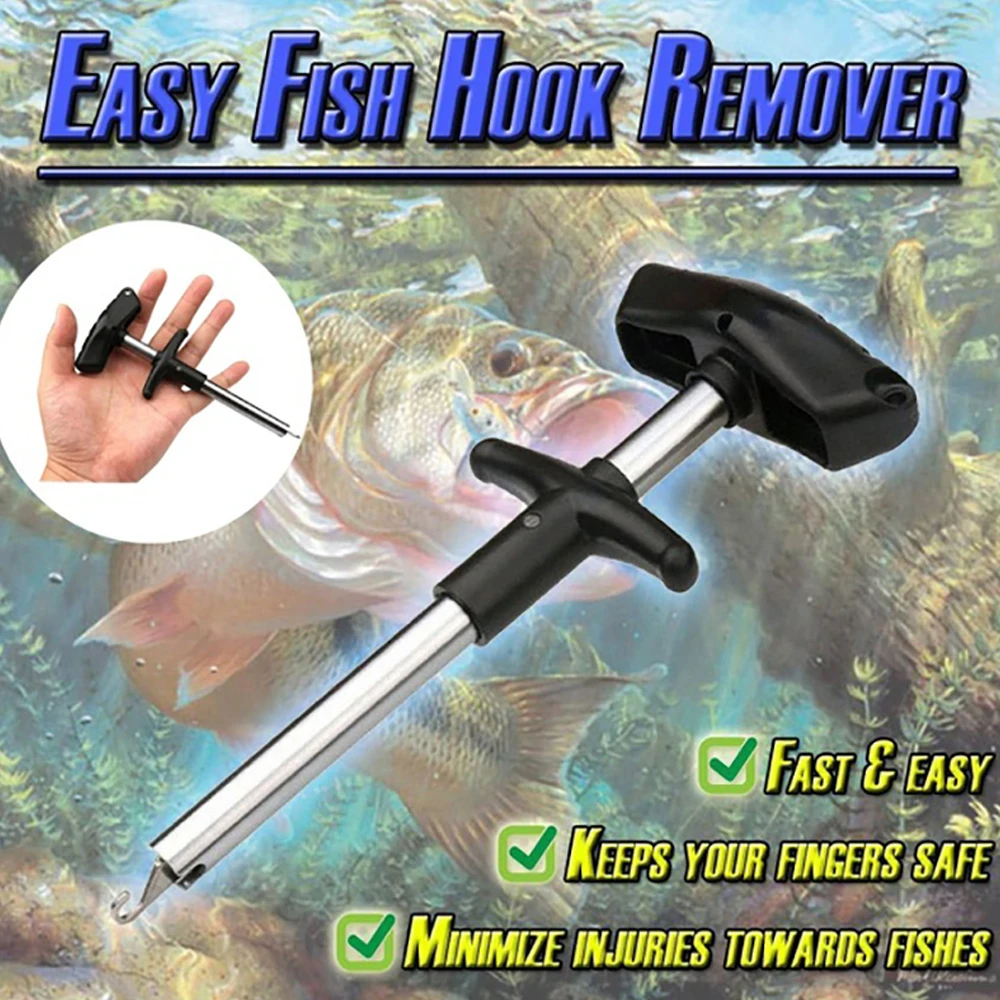 

Easy Fish Hook Remover Hook Detacher Light-Weigh Portable Removal Tool For Outdoor Fishing Finshing Accessories