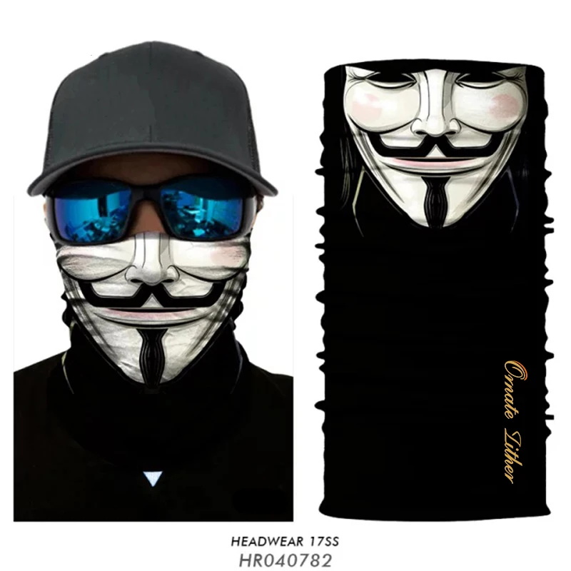 Bandanas Masks | Маска Анонимуса | Anonymous Face Balaclava - 3d Bandana Aliexpress