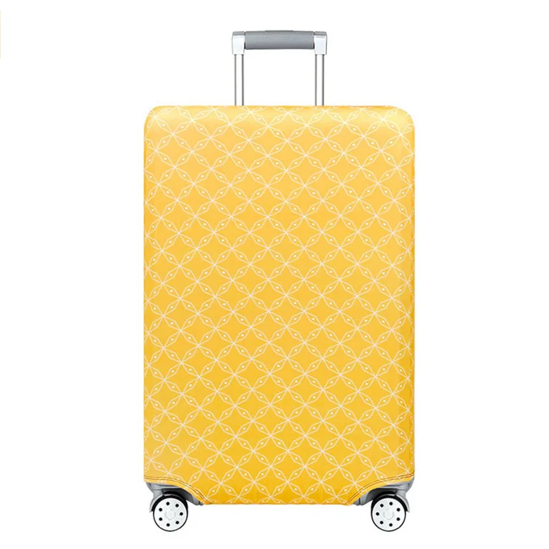 Эластичные Защитные чехлы для багажа, чехол для багажа 20~ 32 дюймов, чехол Чехол для багажа, аксессуары для путешествий - Цвет: Фиолетовый