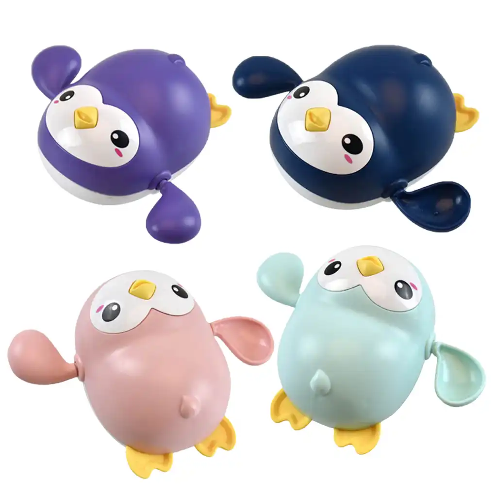 swimming penguin bath toy