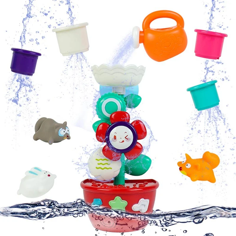 Bath Water Toys For Toddlers- Play With Suction Cups And Stacking Bathtub Swimming Pool Beach Game | Игрушки и хобби