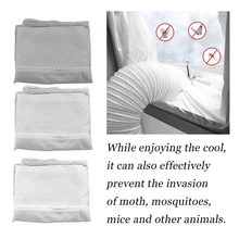 Уплотнение окна для мобильных кондиционеров мягкая ткань уплотнение перегородка окна двери уплотнение BJStore