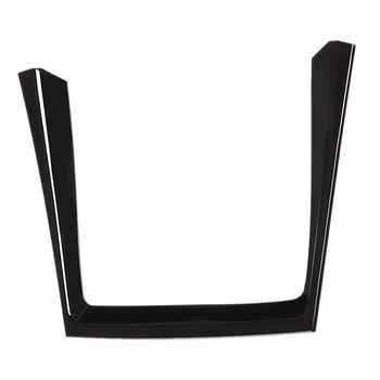 

Black Style ABS Interior Mouldings Car Center Console Frame Decoration Cup Holder Strip Trim for-BMW X5 E70 2008-2013