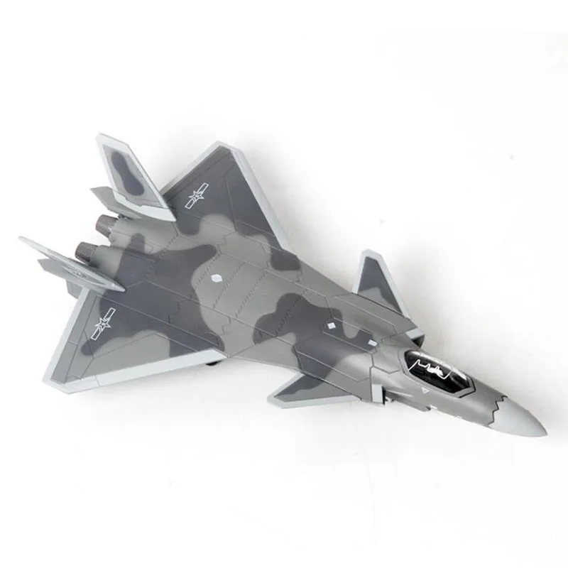 21 см 1/100 масштаб Китай ВВС J-20 парад версия истребитель самолет модели взрослых детей игрушки для демонстрации