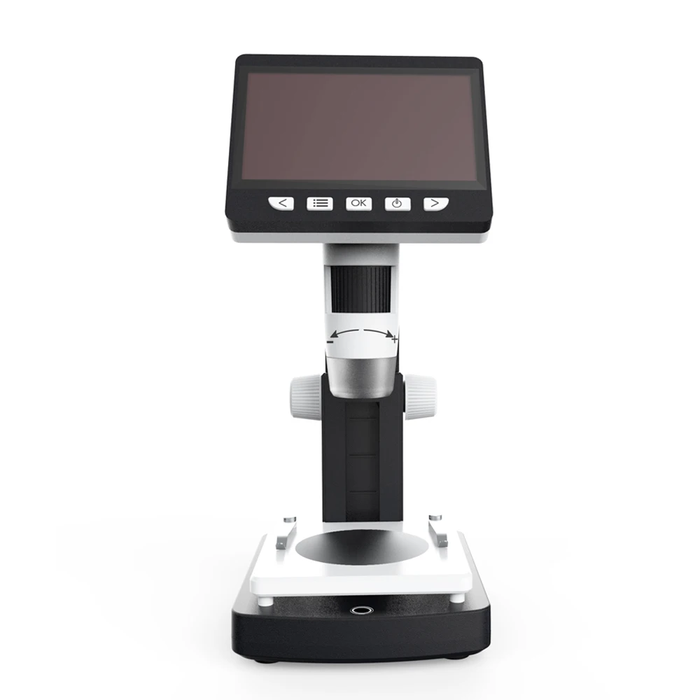 

Portable Desktop LCD Digital Microscope with High Brightness 8 LEDs and HD Multimedia Interface Built-in Lithium Battery