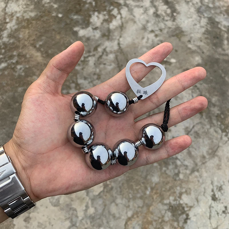 Metallo Ben Wa Balls Anale Perline Giocattoli Del Sesso Per Adulti Per La Donna Del Sesso Negozio Erotica Ponderata Sfere Vaginali Cinese Geisha Di Ke