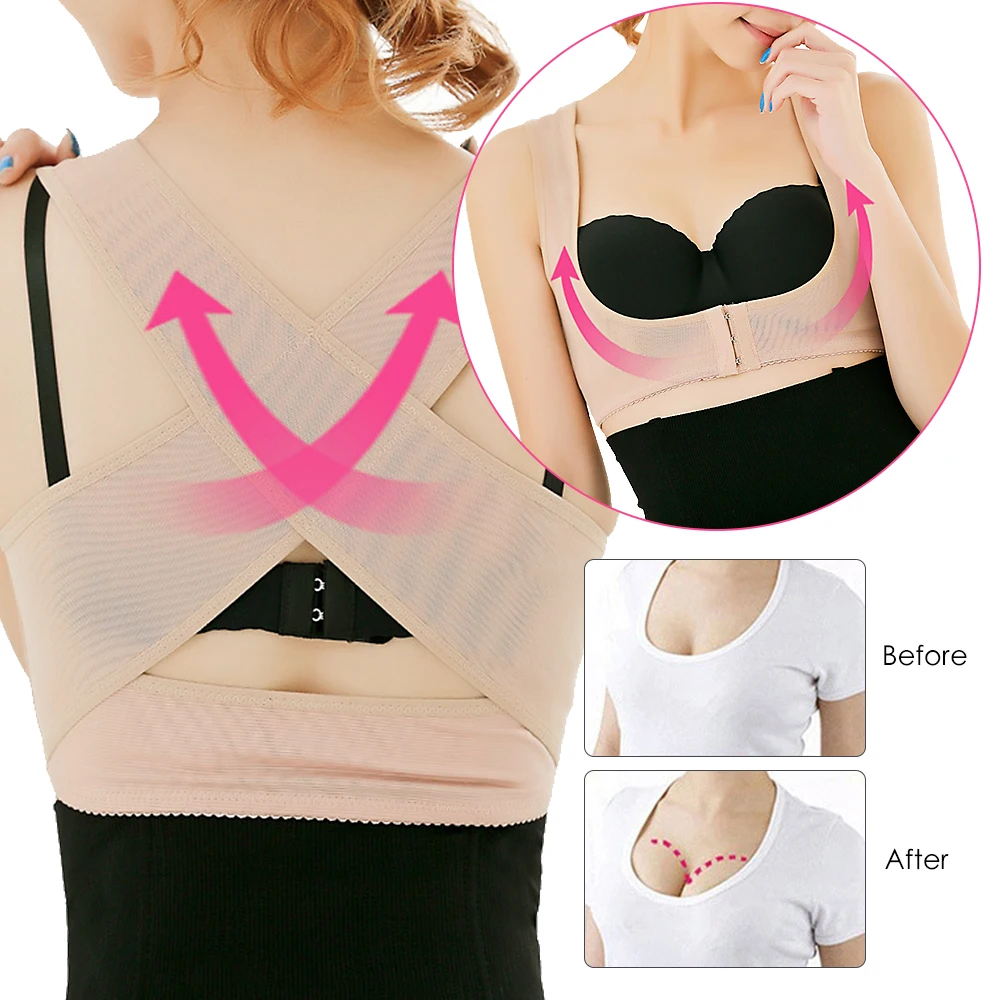 

Medical Women Back Corrector Vest Clavicle Spine Back Shoulder Lumb Brace Support Belt Posture Correction Back Posture Corrector