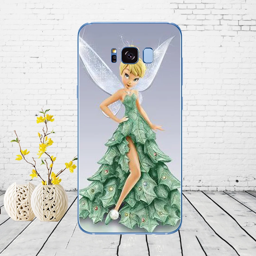 104DD Питер Пэн Венди Tinkerbell Tinker bell Мягкий силиконовый чехол для Samsung Galaxy S6 S7 edge S8 S9 S10 plus A70 A50 чехол - Цвет: 7