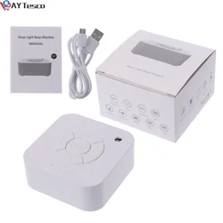 Machine à bruit blanc, Rechargeable par USB, arrêt chronométré, pour dormir et se détendre, pour bébé et adulte, voyage au bureau 