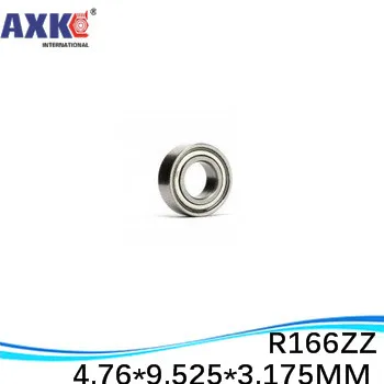 

200 PCS High Quality ABEC-5 Z2V2 R166ZZ 3/16 x3/8 x0.125 inch 4.762x9.525x3.175mm miniature shielded ball bearing