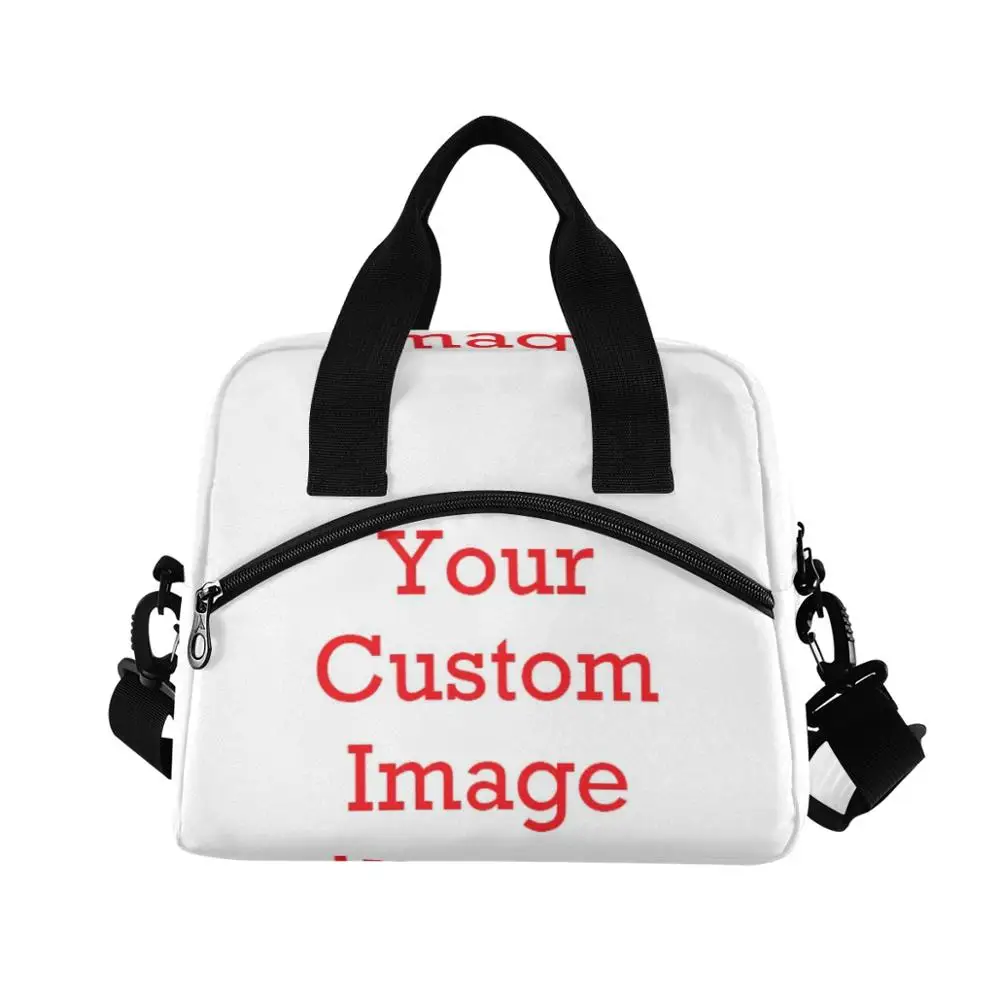 Bolsa de almuerzo personalizada portátil de gran capacidad para hombres y mujeres, caja de mantenimiento fresco, bolso de mano aislado, para comida de viaje, para el almuerzo