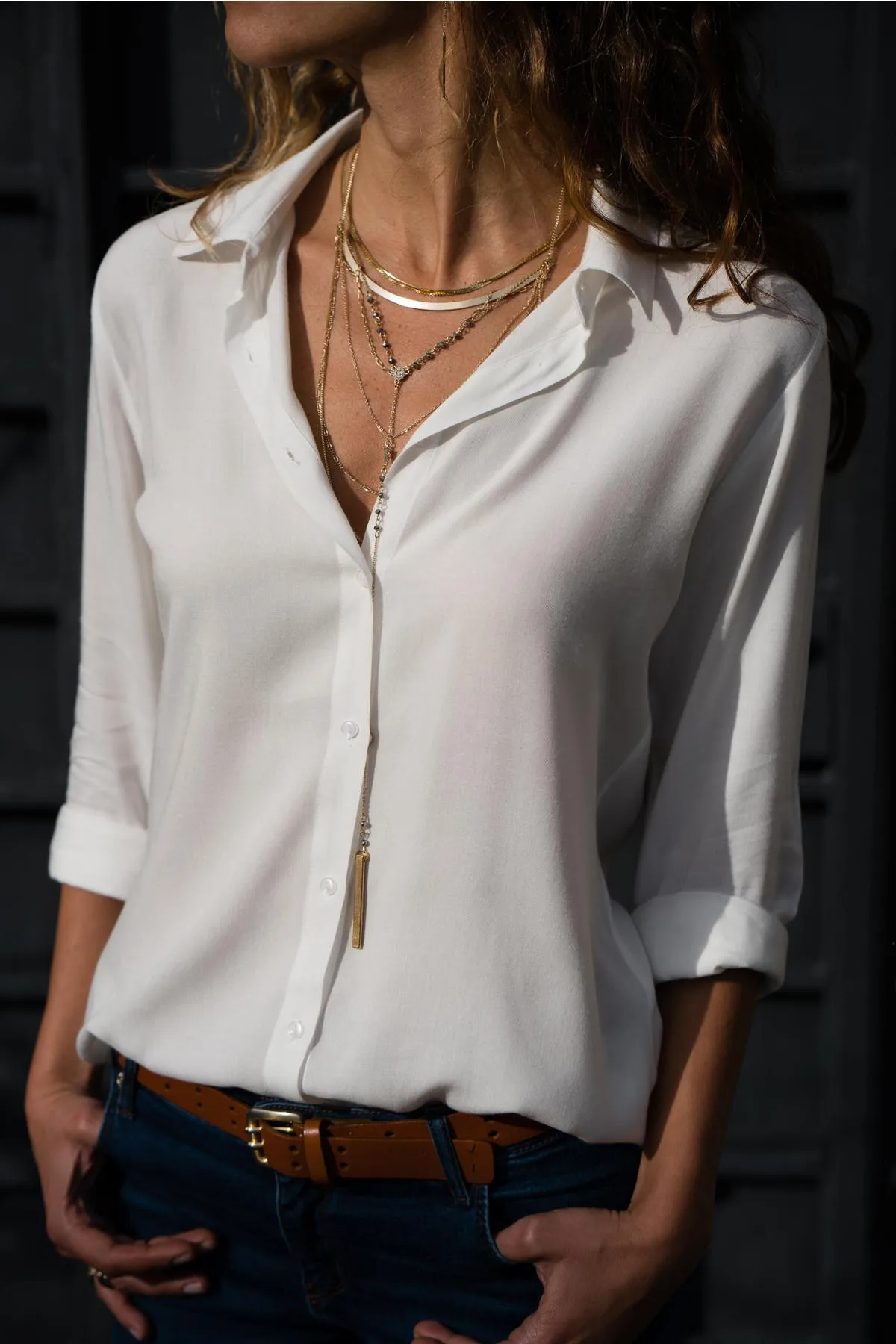 8XL Spring Chiffon Shirt Women Top Blouses White Black Loose Shirts Lapel Button Up Long Sleeve Work Shirt Oversize Blusas Mujer