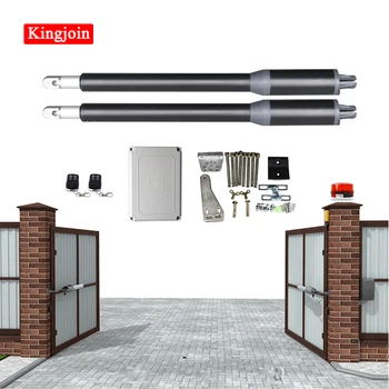 

KINGJOIN 200KG Automatic Double Swing Gate Opener, Electric Gate Opener with Remote Control for Industrial and Residential Gate